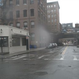 nuScenes input ground view